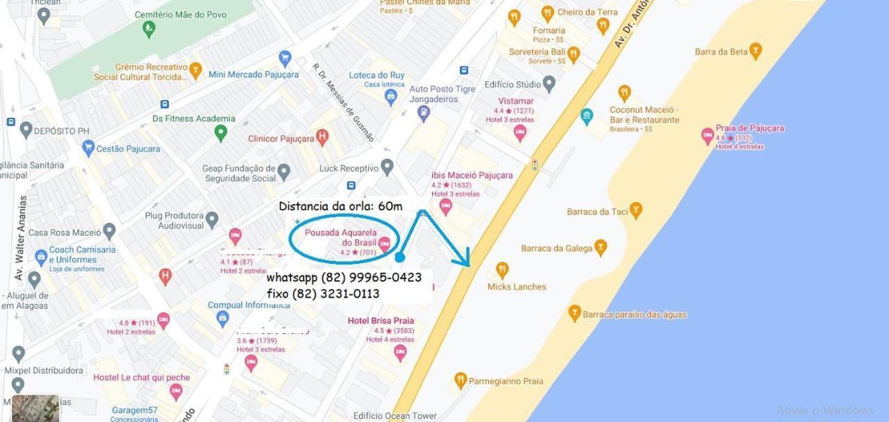 Pousada Aquarela Do Brasil Maceió エクステリア 写真